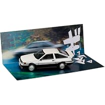 Amazon | 1/64 Toyota COROLLA LEVIN (AE86)/頭文字D 秋山渉 VS 藤原